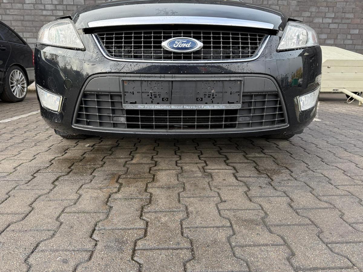 Ford Mondeo BA7 original Stoßstange Stoßfänger vorn Panther Schwarz Vorfacelift BJ09